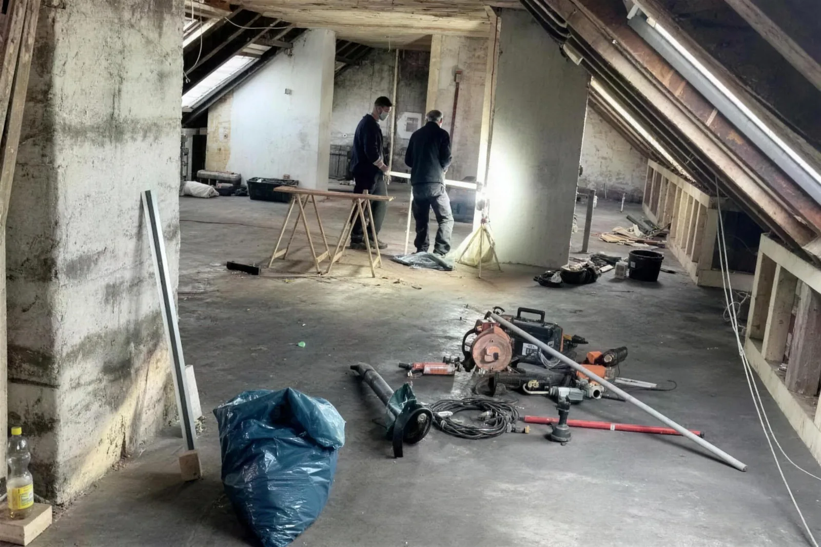 Rückbau und Baustelleneinrichtung