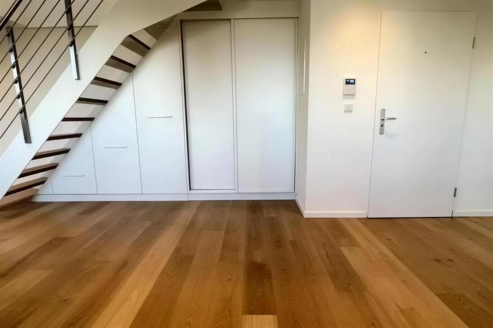 Treppenkonstruktion mit offenen Stufen